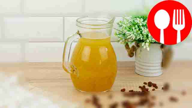 Квас с изюмом