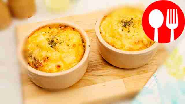 Семга, запеченная с брокколи