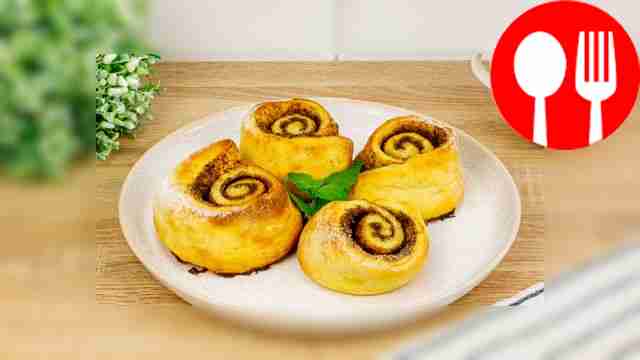 Синнабоны с творогом