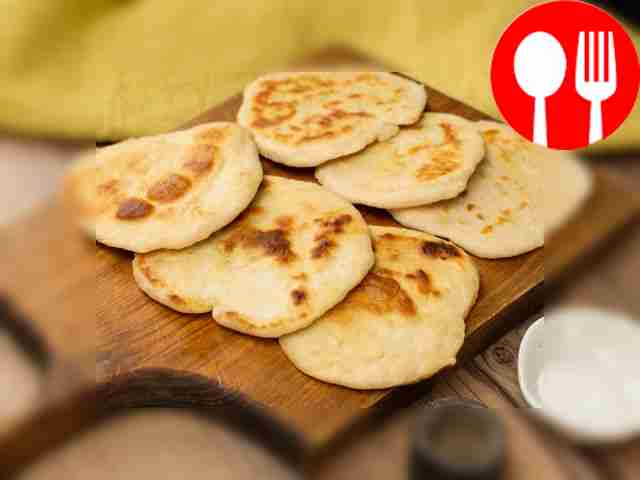 Лепешки из муки на сковороде