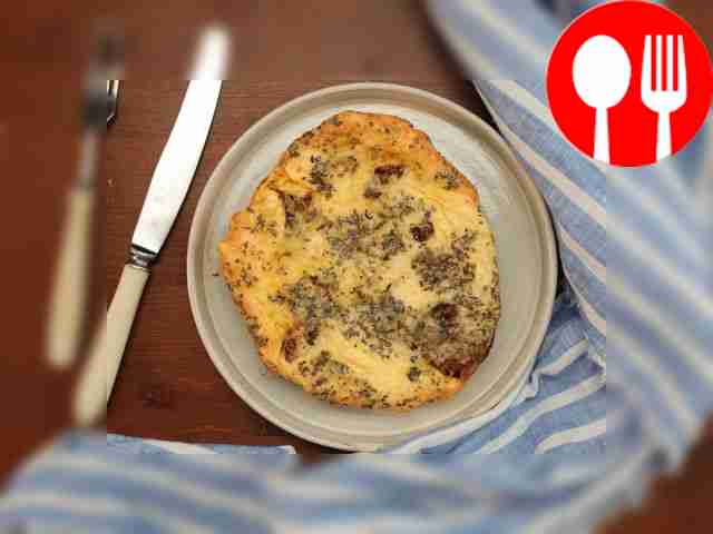 Омлет с сыром