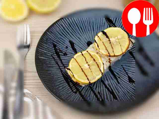 Pike perch with lemon