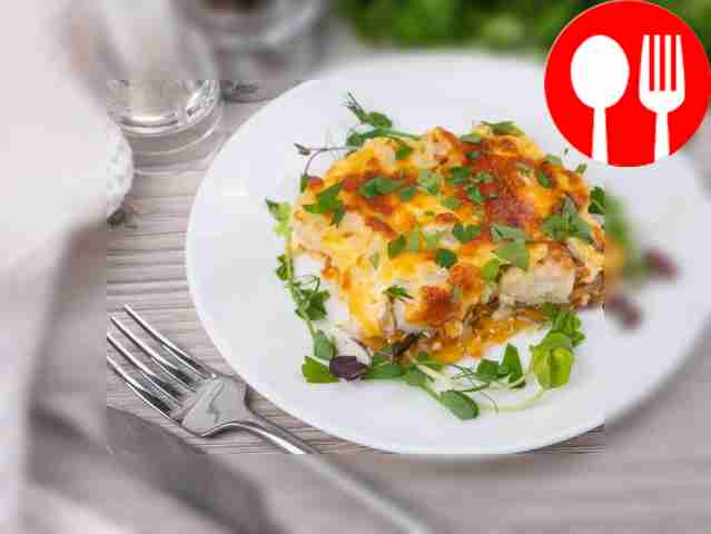 Pike perch casserole with cauliflower