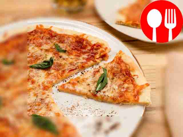 Бездрожжевая пицца с сыром