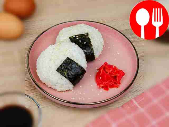 Onigiri with egg