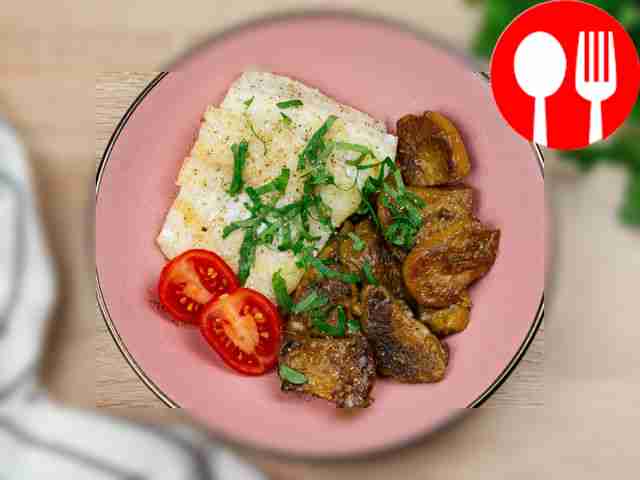 Pike perch with porcini mushrooms