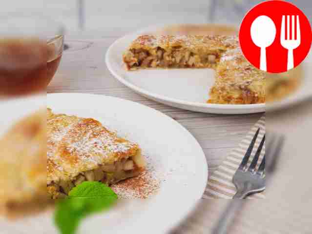 Snails with pear and cinnamon