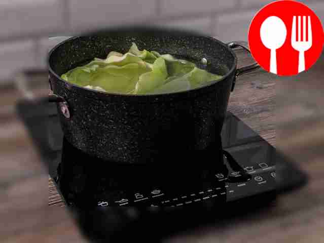 Pour water into the pan. Heat and place...