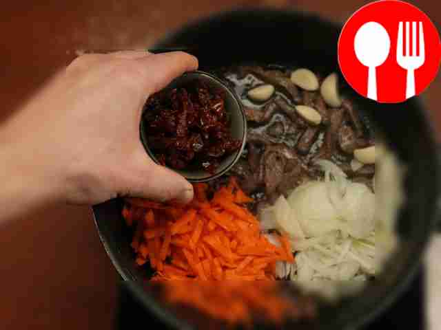 Heat vegetable oil in a frying pan. Fry the...