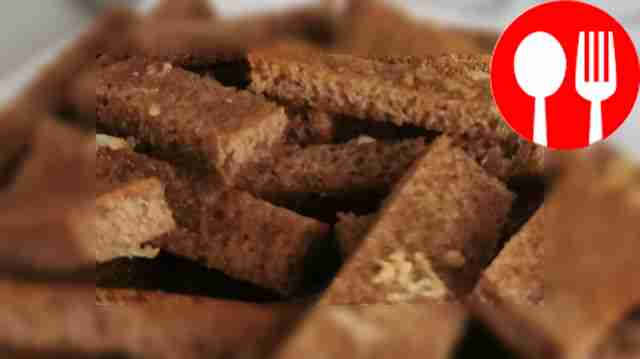 The most delicious garlic croutons