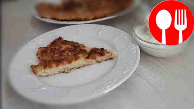 Hearty cabbage pancake