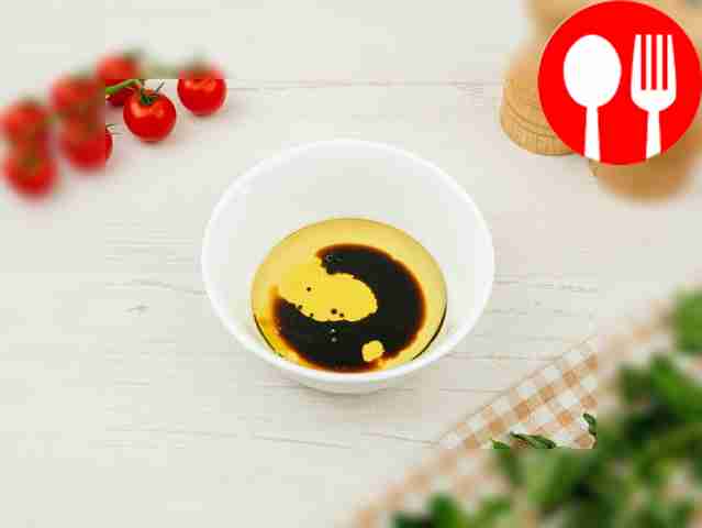 Add sunflower oil and finely chopped garlic to...