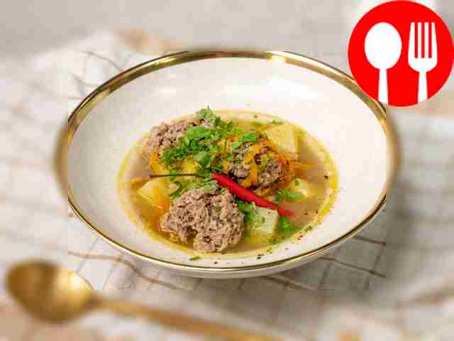 Hedgehogs with noodles