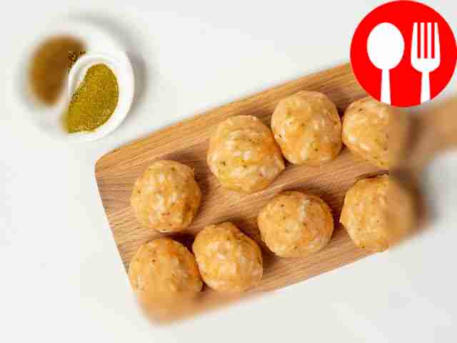 Make minced meat and form into hedgehogs....