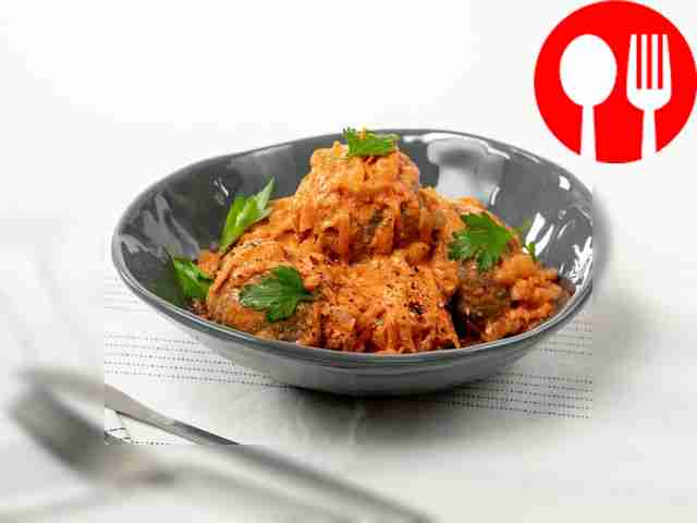 Hedgehogs with beef liver