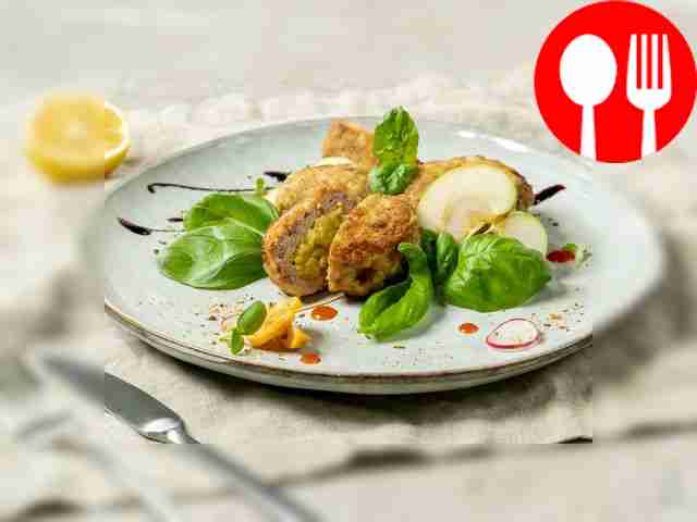 Ежики с авокадо