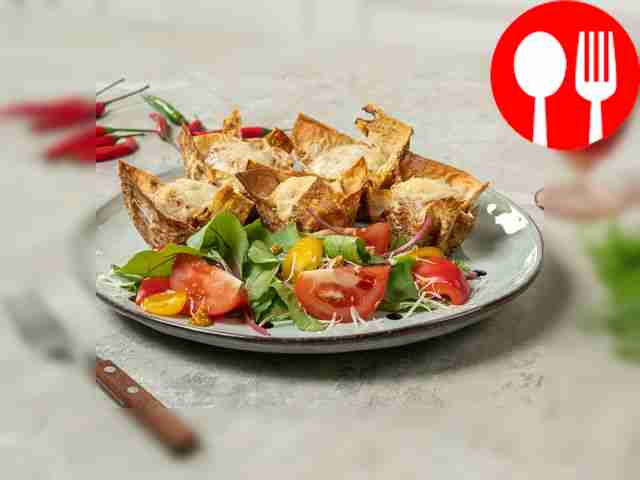 Ежики с армянским лавашем