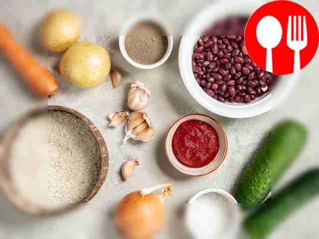 Soak the red beans in advance, then boil until...