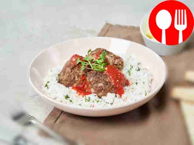 Hedgehogs with long grain rice