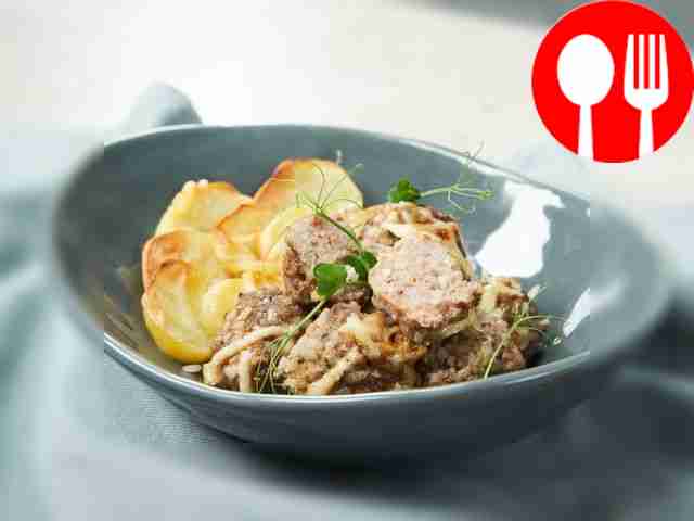 Hedgehogs with dried basil