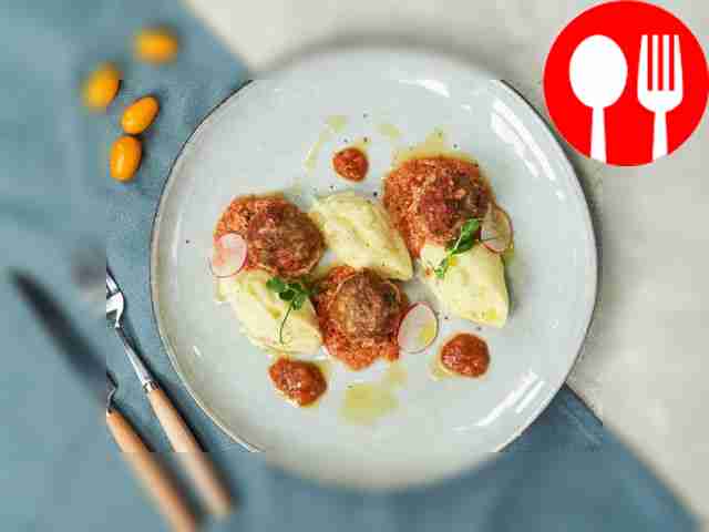 Готовые ежики с тимьяном подавайте вместе с...