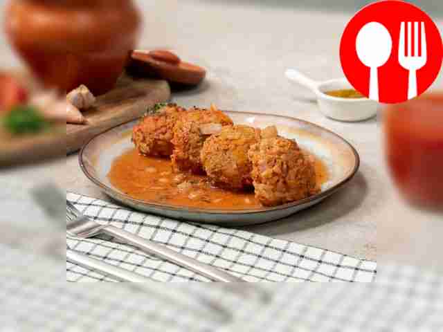 Hedgehogs with salt and Georgian herbs