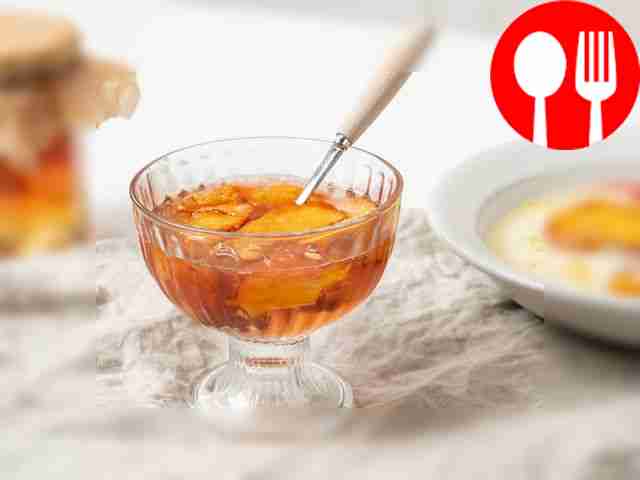 Персиковое варенье Peach jam