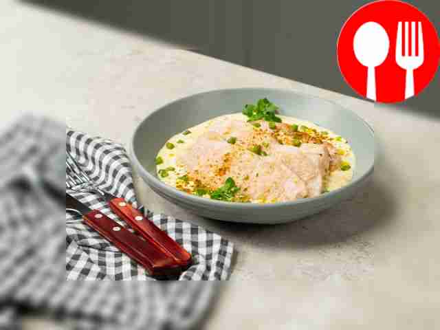 Отбивная в сливках