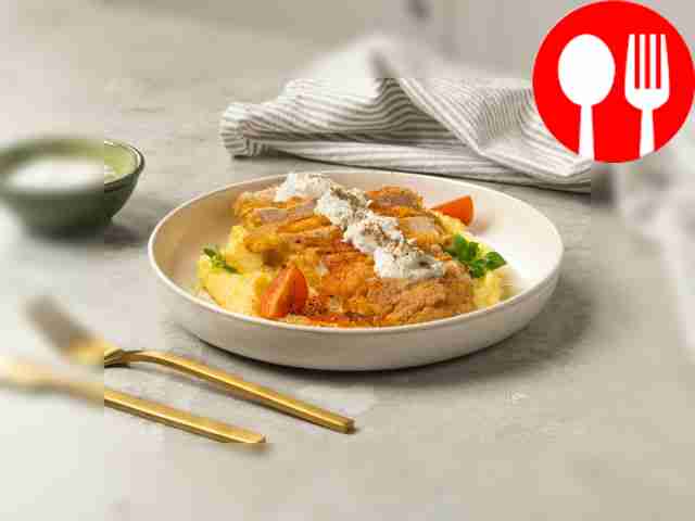 Chop with horseradish root