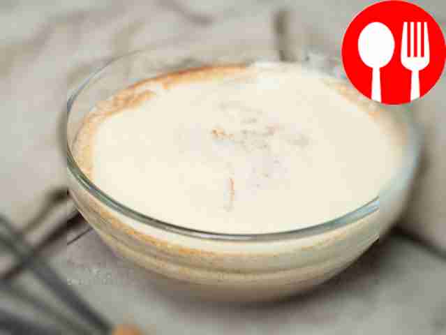 Handle the cream. Using a blender, beat the...