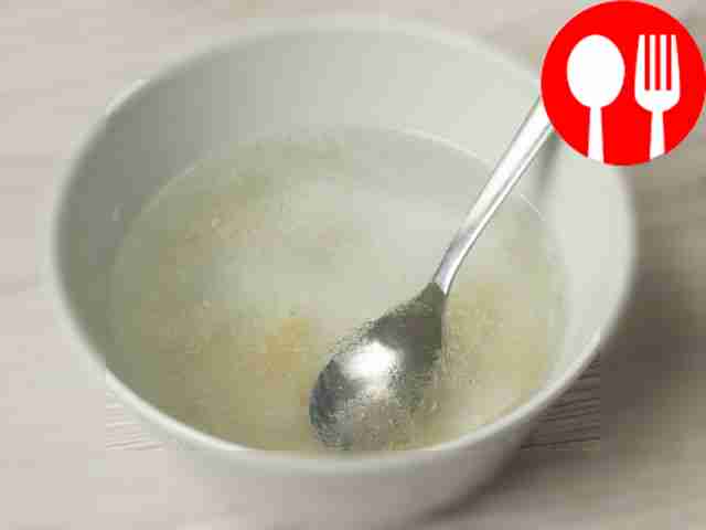 Prepare gelatin. Place gelatin in a small bowl...