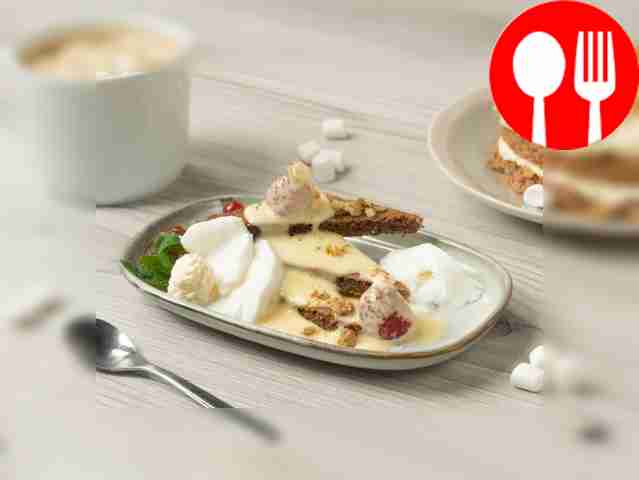 Cream "Ice cream" with corn starch