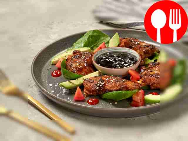 Отбивная из куриной голени