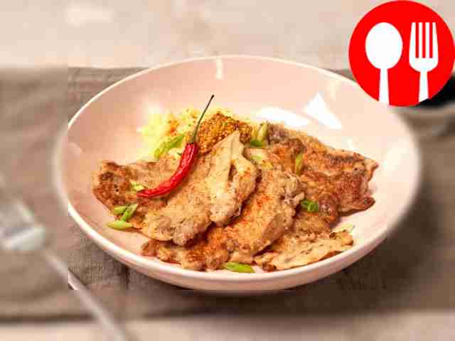 Oyster mushroom chop