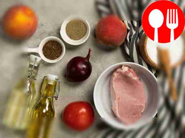 Wash and dry the pork, cut into portions and...