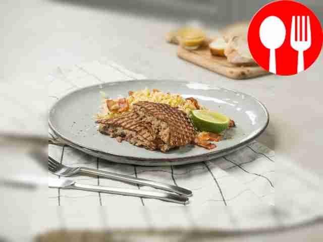 Chop in waffle crust