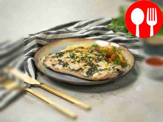 Отбивная с петрушкой