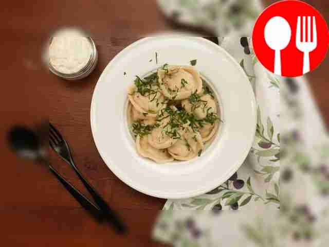 Пельмени с рыбой