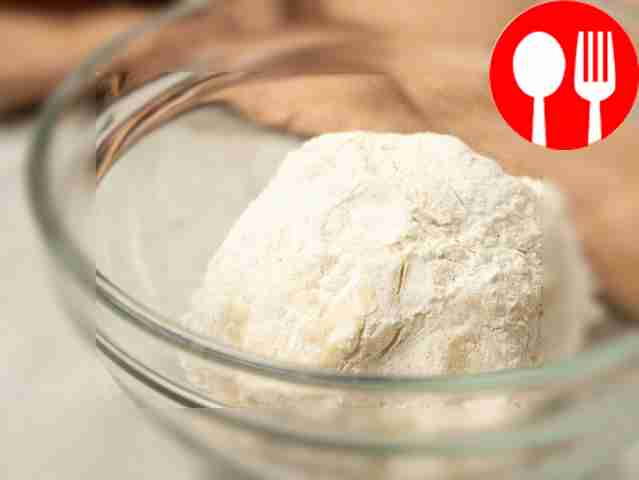 While the cream is cooling, knead the curd...