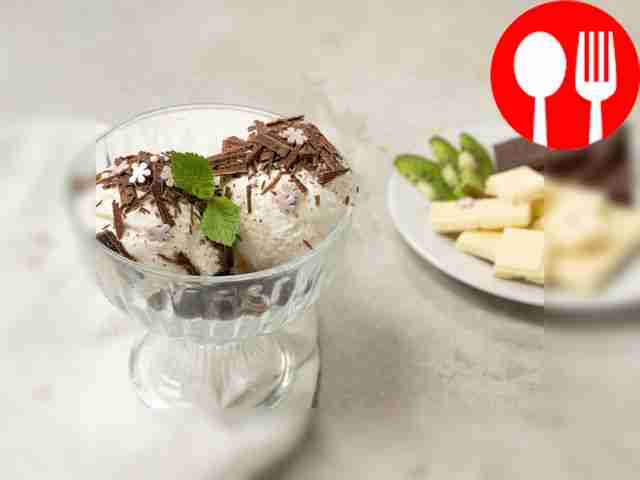 Пломбир с белым шоколадом