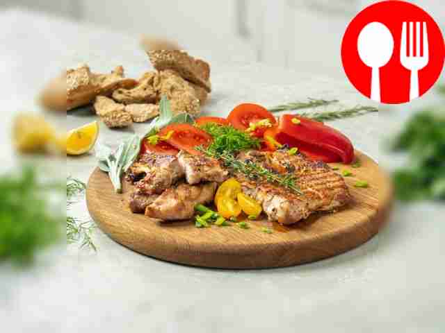 Отбивная на огне