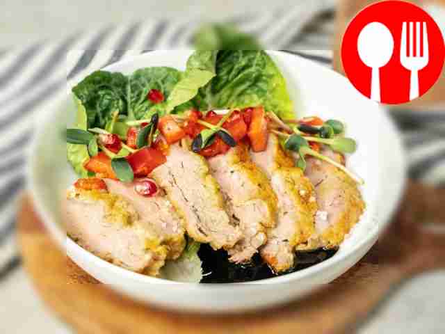 Отбивная с молоком