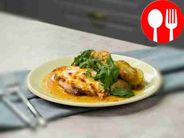 Отбивная с ткемали