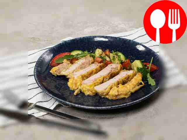 Отбивная с кукурузной мукой