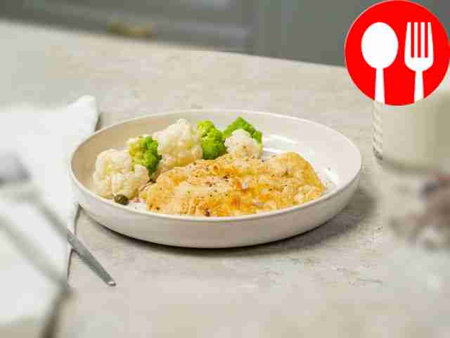 Chop with potato starch