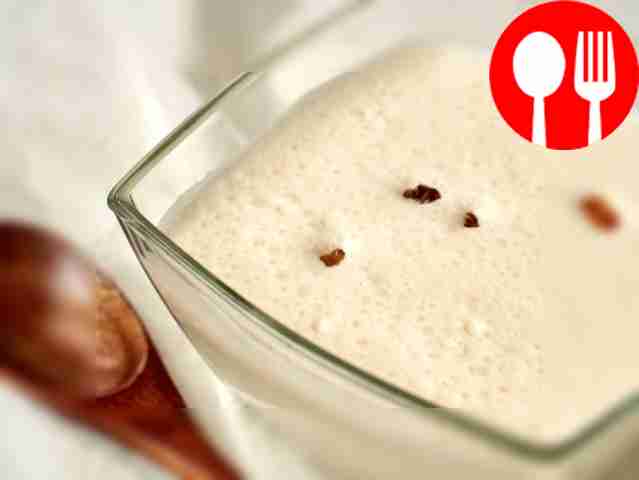 Prepare the ice cream. Add raisins to the...