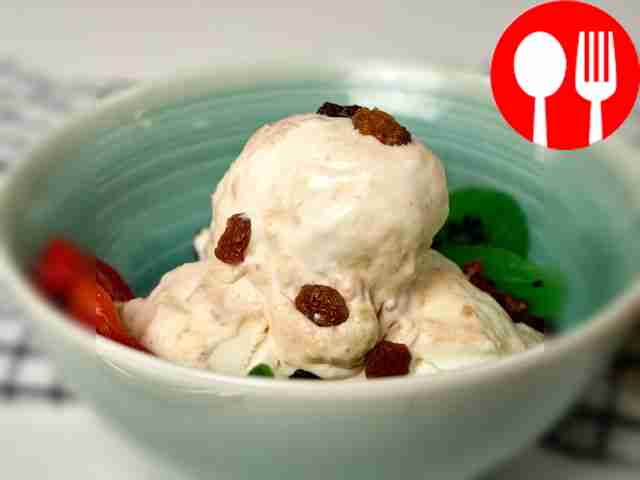 Пломбир с сухофруктами