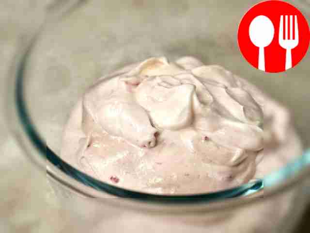 Refrigerate the blackberry ice cream. Pour the...