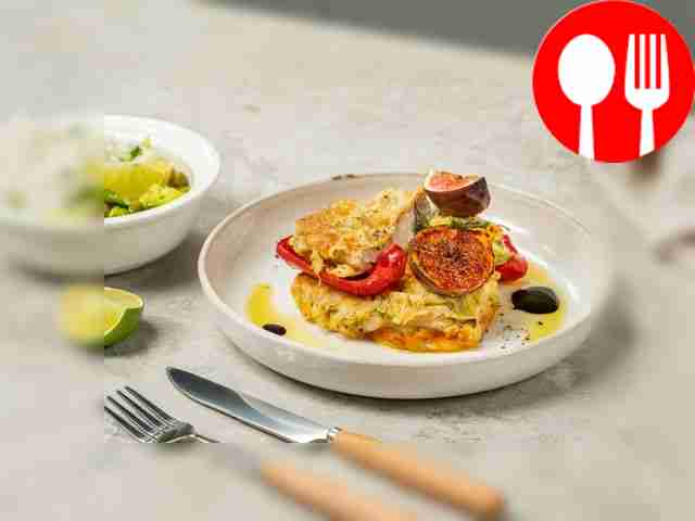 Отбивная с укропом