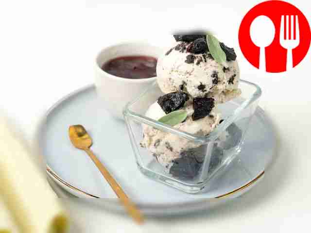 Пломбир с черносливом